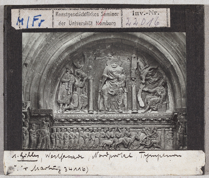 Vorschaubild Saint-Gilles-du-Gard: Abteikirche, Nordportal, Tympanon 